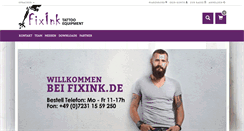 Desktop Screenshot of fixink.de